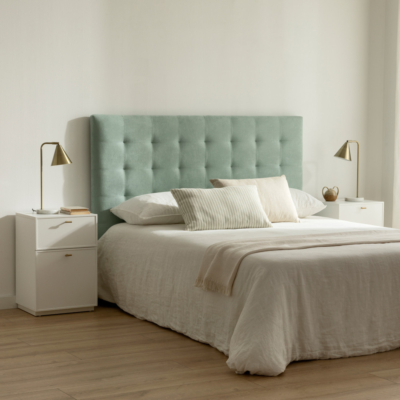 Respaldo de cama modelo Botone Costura